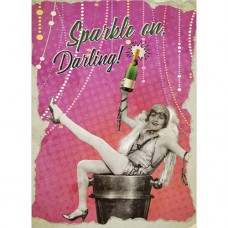 TREE FREE GREETING CARD SPARKLE ON